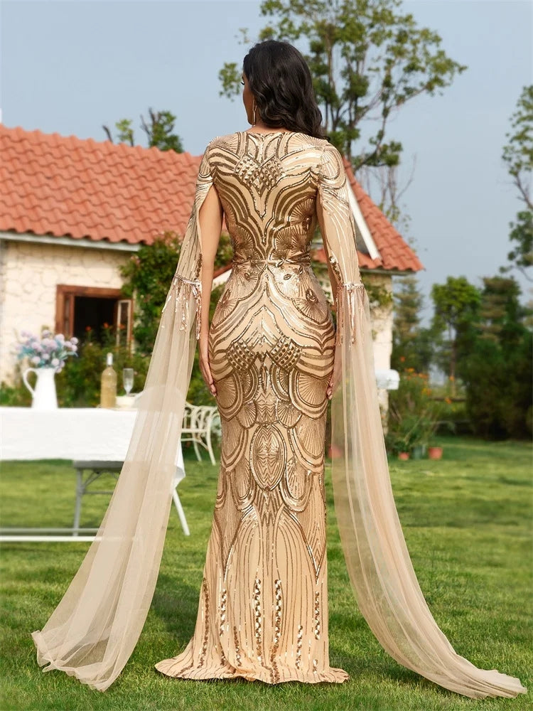 Robe de demoiselle d'honneur champagne couleur doré